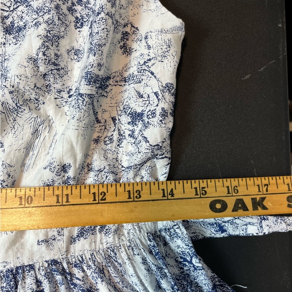 Rochelle Behrens The Shirt Blue Stephanie Dress Size S - Picture 12 of 12